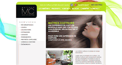 Desktop Screenshot of maitrescoiffeurs.com