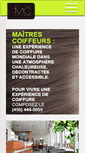 Mobile Screenshot of maitrescoiffeurs.com